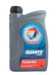 ������ �������� ����� Total Quartz 7000 10W40,  � ��������-�������� � �������������