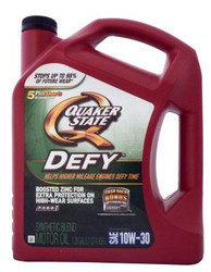 ������ �������� ����� Quaker state Defy Synthetic Blend SAE 10W-30 Motor Oil,  � ��������-�������� � �������������