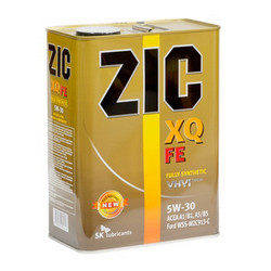������ �������� ����� Zic XQ FE 5w30,  � ��������-�������� � �������������
