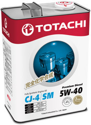 ������ �������� ����� Totachi Premium Diesel Fully Synthetic CJ-4/SM 5W-40, 4�,  � ��������-�������� � �������������