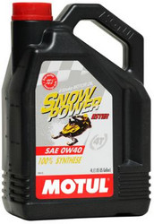 ������ �������� ����� Motul SnowPower 4T,  � ��������-�������� � �������������