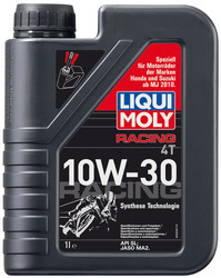 ������ �������� ����� Liqui moly ��� 4-������� ���������� Racing 4T SAE 10W-30,  � ��������-�������� � �������������