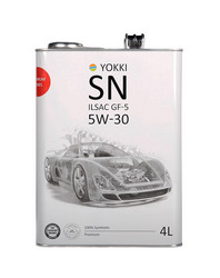 ������ �������� ����� Yokki SAE 5W30 API SN,  � ��������-�������� � �������������