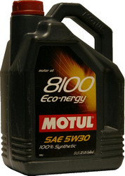 ������ �������� ����� Motul 8100 Eco-Nergy,  � ��������-�������� � �������������