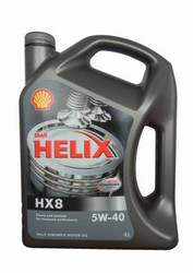 ������ �������� ����� Shell Helix HX8 5W40,  � ��������-�������� � �������������