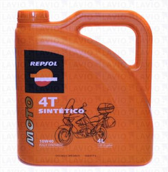 ������ �������� ����� Repsol Moto Sintetico 4T,  � ��������-�������� � �������������