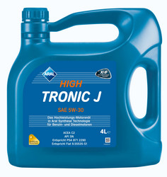 ������ �������� ����� Aral  High Tronic J 5W-30, 4�.,  � ��������-�������� � �������������