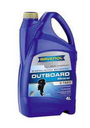 ������ �������� ����� Ravenol Outboard 2T Mineral,  � ��������-�������� � �������������