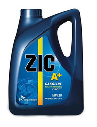 ������ �������� ����� Zic A Plus 5w30 SM/CF,  � ��������-�������� � �������������