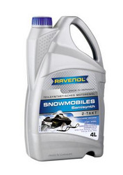 ������ �������� ����� Ravenol Snowmobiles Teilsynth 2-Takt,  � ��������-�������� � �������������