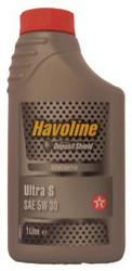 ������ �������� ����� Texaco Havoline Ultra S 5W-30,  � ��������-�������� � �������������
