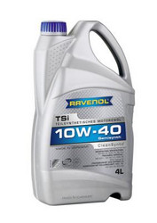 ������ �������� ����� Ravenol TSI SAE 10W-40,  � ��������-�������� � �������������