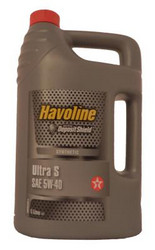 ������ �������� ����� Texaco Havoline Ultra S 5W-40,  � ��������-�������� � �������������