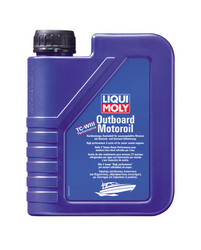 ������ �������� ����� Liqui moly ��� ��������� ������� ���������� Outboard Motoroil,  � ��������-�������� � �������������