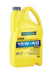 ������ �������� ����� Ravenol MGS SAE 15W-40,  � ��������-�������� � �������������
