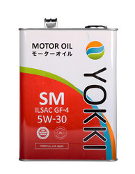 ������ �������� ����� Yokki SAE 5W30 API SM,  � ��������-�������� � �������������
