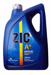 ������ �������� ����� Zic A Plus 10w40 SM/CF,  � ��������-�������� � �������������