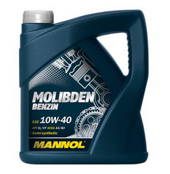 ������ �������� ����� Mannol MOS Benzin 10w/40,  � ��������-�������� � �������������
