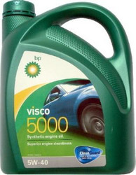 ������ �������� ����� Bp Visco 5000 5W-40, 4�,  � ��������-�������� � �������������