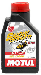 ������ �������� ����� Motul SnowPower 4T,  � ��������-�������� � �������������