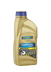 ������ �������� ����� Ravenol FORKOIL LIGHT 5W,  � ��������-�������� � �������������