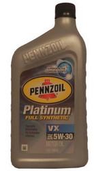 ������ �������� ����� Pennzoil Platinum VX 5W30,  � ��������-�������� � �������������