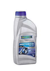 ������ �������� ����� Ravenol Motobike 4-T Ester 10W-40,  � ��������-�������� � �������������