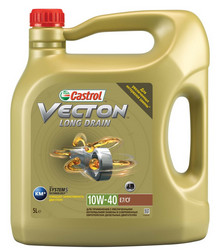 ������ �������� ����� Castrol  Vecton Long Drain 10W-40, 5 �,  � ��������-�������� � �������������