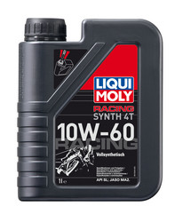 ������ �������� ����� Liqui moly ��� 4-������� ���������� Racing Synth 4T SAE 10W-60,  � ��������-�������� � �������������