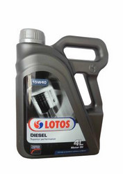 ������ �������� ����� Lotos Diesel SAE 15W-40 (4�),  � ��������-�������� � �������������
