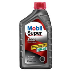 ������ �������� ����� Mobil Super 5000 10W-30,  � ��������-�������� � �������������