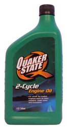 ������ �������� ����� Quaker state Universal 2-Cycle Engine Oil for Air Cooled Engines,  � ��������-�������� � �������������