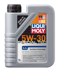 ������ �������� ����� Liqui moly Leichtlauf Special Tec LL SAE 5W-30,  � ��������-�������� � �������������
