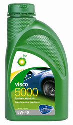 ������ �������� ����� Bp Visco 5000 5W-40, 1�,  � ��������-�������� � �������������