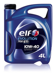 ������ �������� ����� Elf Evolution. 700 Sti 10W40,  � ��������-�������� � �������������