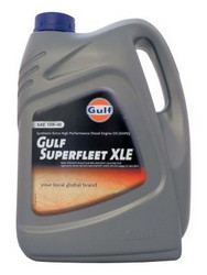 ������ �������� ����� Gulf Superfleet XLE 10W-40,  � ��������-�������� � �������������