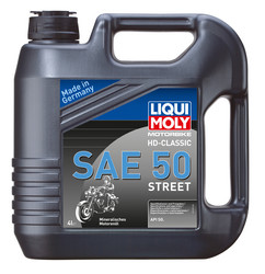 ������ �������� ����� Liqui moly ��� 4-������� ���������� Racing HD-Classic SAE 50,  � ��������-�������� � �������������