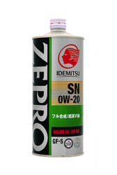 ������ �������� ����� Idemitsu Zepro Ecomedalist Sn/Gf-5 0W-20 1�,  � ��������-�������� � �������������