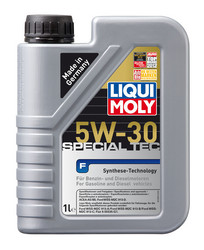 ������ �������� ����� Liqui moly Leichtlauf Special Tec F SAE 5W-30,  � ��������-�������� � �������������