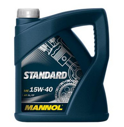 ������ �������� ����� Mannol Standard SAE 15w/40,  � ��������-�������� � �������������