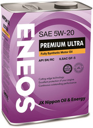 ������ �������� ����� Eneos Premium Ultra 100% Synt. SN 5/20 4�,  � ��������-�������� � �������������