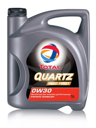 ������ �������� ����� Total Quartz Ineo First 0W30,  � ��������-�������� � �������������