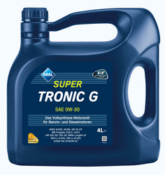 ������ �������� ����� Aral  Super Tronic G 0W-30, 4�.,  � ��������-�������� � �������������