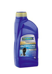 ������ �������� ����� Ravenol Outboard 2T Full Synth,  � ��������-�������� � �������������
