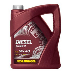������ �������� ����� Mannol Diesel Turbo SAE 5w40,  � ��������-�������� � �������������