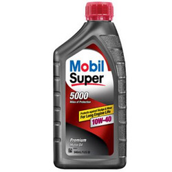������ �������� ����� Mobil Super 5000 10W-40,  � ��������-�������� � �������������