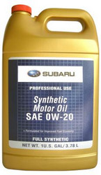 ������ �������� ����� Subaru Synthetic Oil 0W-20,  � ��������-�������� � �������������