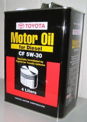 ������ �������� ����� Toyota Motor Oil for Diesel,  � ��������-�������� � �������������