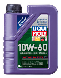 ������ �������� ����� Liqui moly Synthoil Race Tech GT1 SAE 10W-60,  � ��������-�������� � �������������
