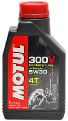 ������ �������� ����� Motul 300 V 4T Factory Line,  � ��������-�������� � �������������